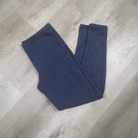 Kirkland Ladies Size Large French Terry Navy Blue Leggings - Picture 5 of 9